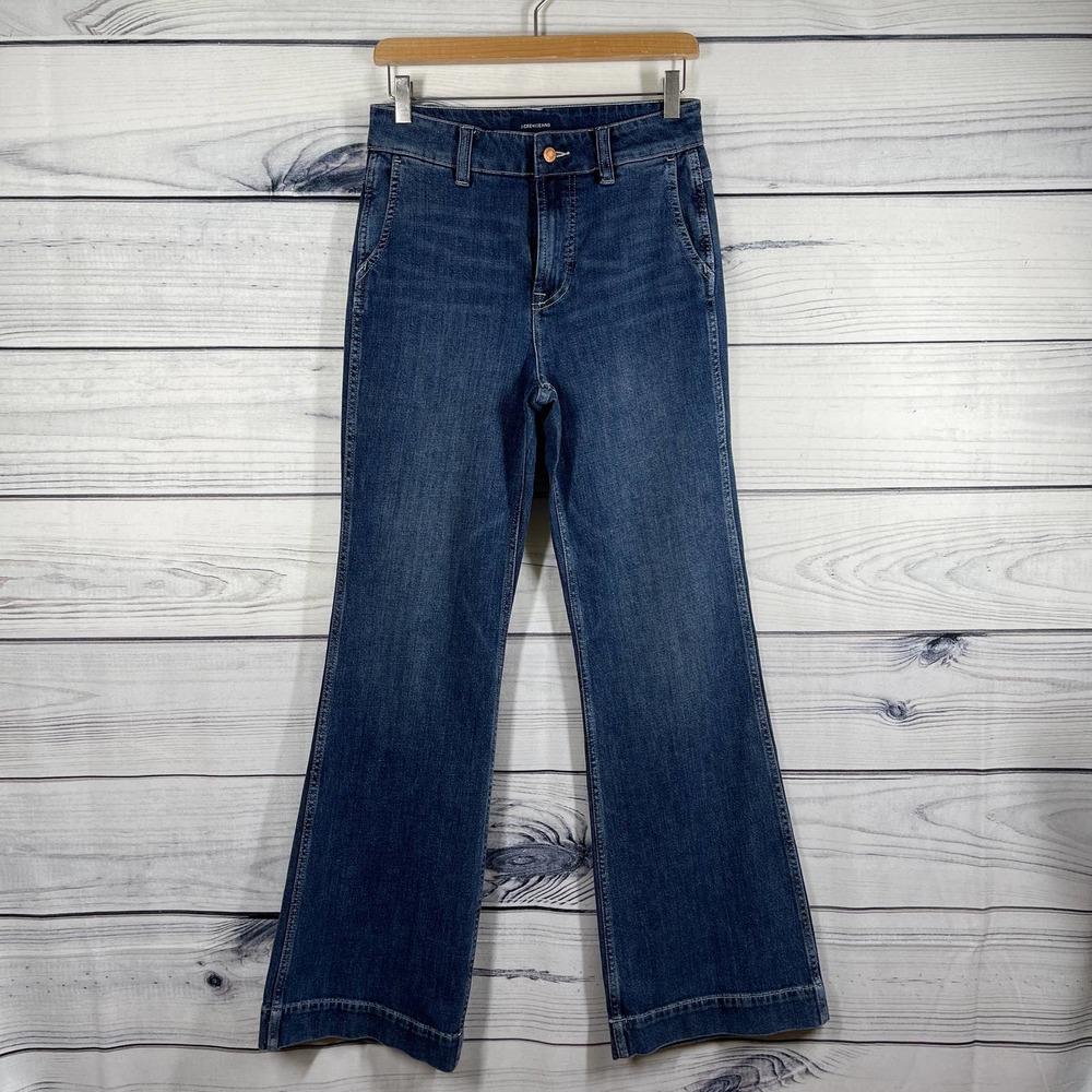 J Crew Wide Leg Trouser Jean Size 26